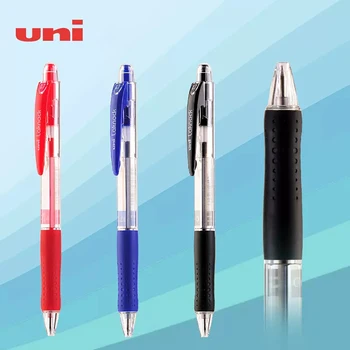 1pc Japonský Písacie Guľôčkové Pero UNI SN-100/101 Push Gélové Pero Hladké 0.5/0.7 mm Čierne Modré Červené Pero Rollerball Kancelárske potreby