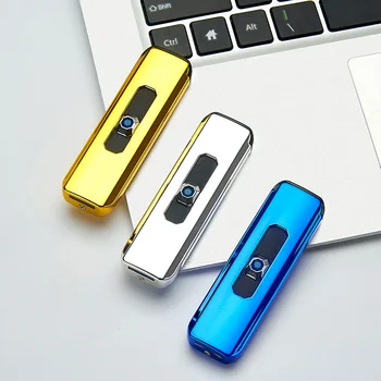 2022 Nové Elektrické Volfrámových Drôtov Ľahšie USB Nabíjateľné Prenosné Vetruvzdorný Vonkajší Multicolor Ľahšie Darček Pre Muža