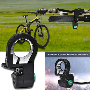 Elektrický Bicykel Horn Prepnúť Tlačidlo Na Motocykel, Bicykel, Skúter Plastový Roh Signál Prepnúť Tlačidlo Cyklistické Doplnky