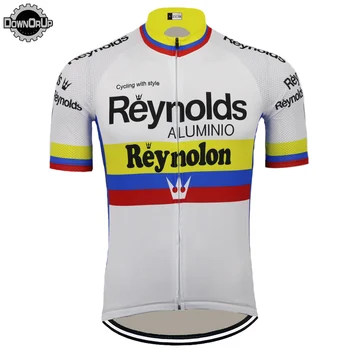 2019 Reynolds cyklistika dres mužov cyklistické oblečenie letné krátky rukáv mtb maillot ciclismo bicykli nosiť dres DOWNORUP
