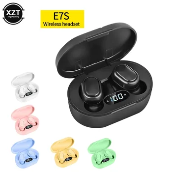 E7S Bezdrôtové Slúchadlá 5.0 Bluetooth-Kompatibilné Slúchadlá HIFI Bezstratový Zvukový Slúchadlá Športové Mini TWS Slúchadiel do uší Pre Smartfóny