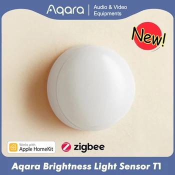 Aqara Svetelný Senzor T1 Zigbee 3.0 Jasu Senzorom Smart Home Svetlo Zmeniť Kontrolované pre Domáce Windows Steny, Dvere Chrániť Oči