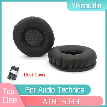 YHcouldin mušle slúchadiel Pre Audio-Technica ATH-SJ33 ATH SJ33 Slúchadlá Ear Pad Nahradenie Headset Ušné Vankúšiky