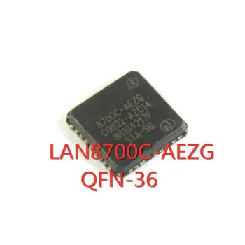 5 KS/VEĽA LAN8700C-AEZG-TR LAN8700C-AEZG 8700C-AEZG LAN8700C LAN8700 QFN-36 SMD Ethernet čip Na Sklade NOVÝ, originálny IC