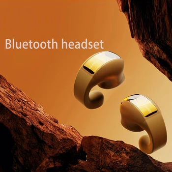 GD28 Bluetooth V5.3 Slúchadlá Bezdrôtové Slúchadlá S HD Mikrofón, Dotykové Ovládanie pre Slúchadlá Športové Slúchadlá Háčik Kosti Slúchadlá