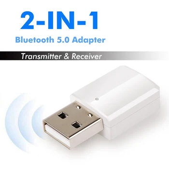 ZF169 5.0 Bluetooth Prijímač Vysielač Bezdrôtový Mini 3,5 mm Stereo Adaptér Bluetooth Prijímač Pre Auto Vysielač Pre TV