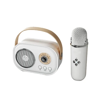 Mini Bezdrôtové Bluetooth Audio Domov Spievanie Karaoke Integrovaný Mikrofón, Reproduktor, Stereo Domov KTV Nastaviť