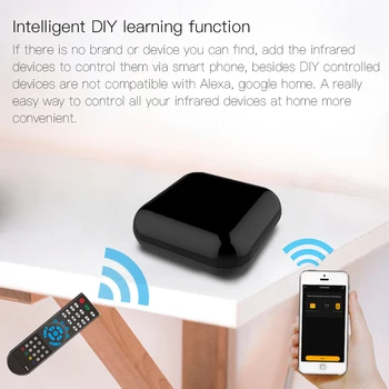 Smart Home IR Diaľkové Ovládanie Wifi Smart Univerzálny Infračervený Tuya Inteligentný Život Ovládaná TV DVD AUD AC Pracuje S Alexa Domovská stránka Google