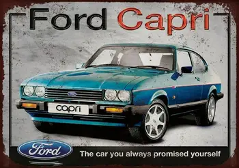 Ford Capri kovových stien prihlásiť
