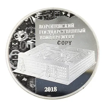 2018 V Rusku 3 Rubeľ Pamätné Kópiu Mince