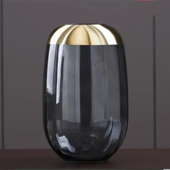 Luxusné Sklenené vázy Moderný Minimalistický Hydroponické Transparentné Vázy, Dekorácie Obývacia Izba, Jedálenský Stôl Suché Váza Dekorácie Nápady