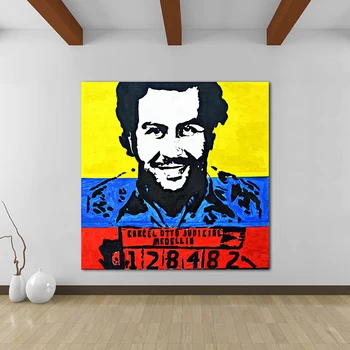 HDARTISAN Moderné Plátno Escobar obrazov na Stenu Pre Obývacia Izba Domova Vytlačené Frameless