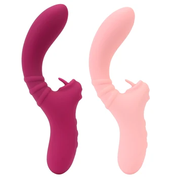 Sex Ústne Jazyk Lízanie Vibrátor Stimulátor Klitorisu Sexuálne Hračky pre Ženy Fajčenie Bradavky Bulík 10+10 Režim G Mieste