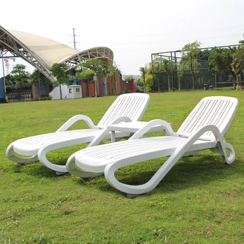 Vonkajšie hotel vonkajšie vonkajšie biely ABS plast nepremokavé kresle pláž stoličky skladacie vonkajšie posteľ kúpanie klub plávania