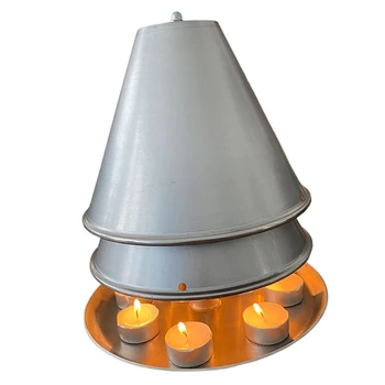 Teplo-Odolný Tealight Teplejšie Krásne Svetlo Tieňa Zimné Ohrievač Vhodný pre Vnútorné Vonkajšie