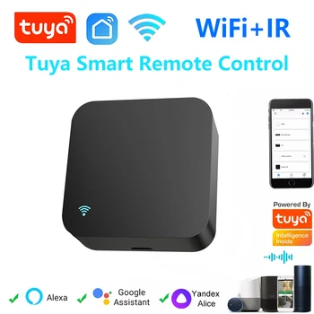Tuya Inteligentný IR Diaľkové Ovládanie WiFi Univerzálny Infračervený pre Smart Home TV Zvlhčovač vzduchu Ventilátor práčka W/Alexa Asistent Google